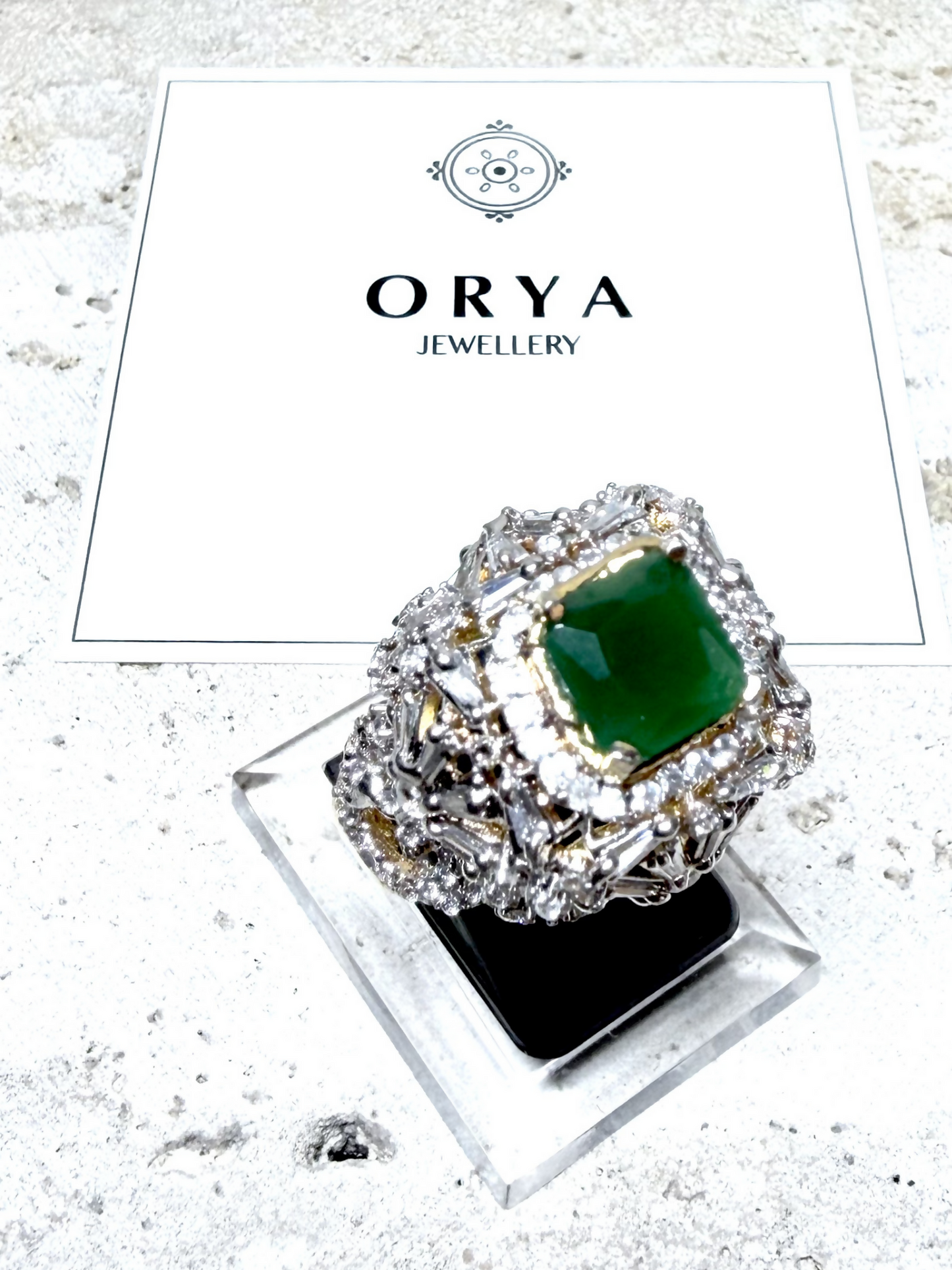 Orya Jewellery Adjustable Crest Ring