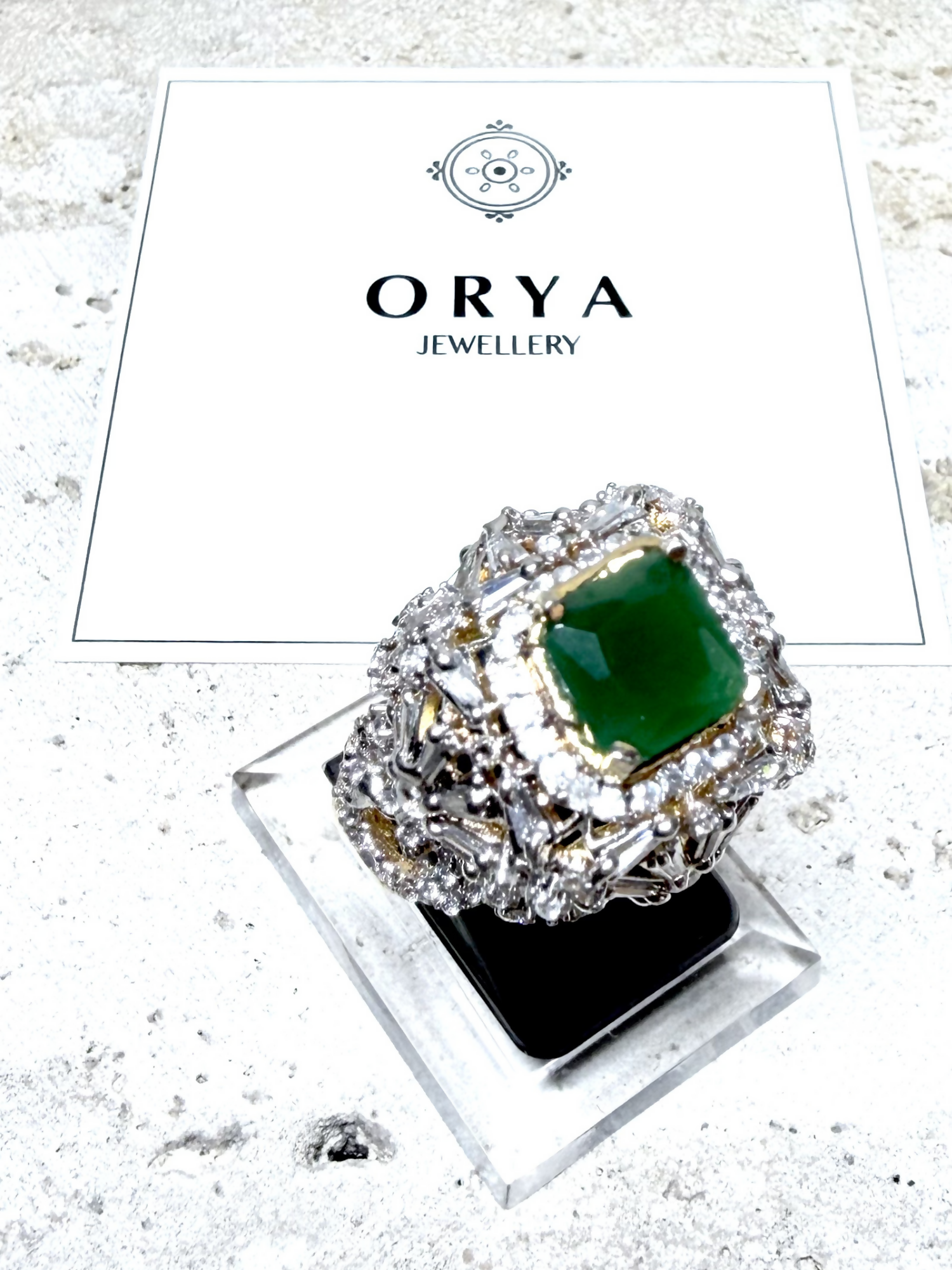 Orya Jewellery Adjustable Crest Ring