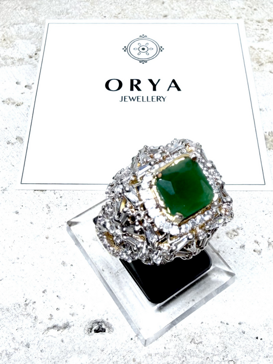 Orya Jewellery Adjustable Crest Ring