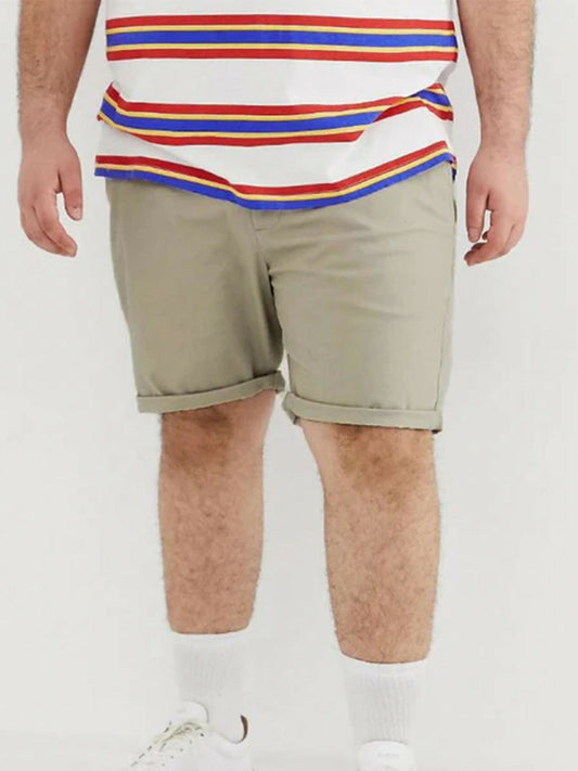 Funky's Plain Elastic Waist Shorts -9447