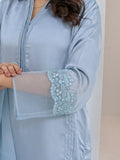 Ruby's Couture Chamak Dhamak Silk Embroidered Stitched 3-Piece Suit-Amal
