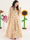 Panache Apparel Bloomie Silk Lawn Printed Stitched Suit-Tulipie