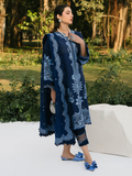 Binilyas Lawn Embroidered Stitched 3-Piece Suit-234 - B