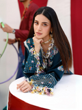 Binilyas Carnival Lawn Embroidered Unstitched 3 Piece Suit-35A