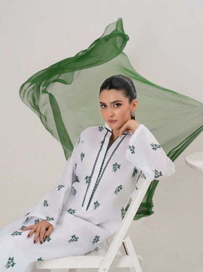 Stylish Collection Saya Pret Cotton Embroidered 3-Piece Suit-Azadi