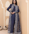 Hemstitch Raw Silk Embroidered Stitched 3-Piece-Suit-Khayal