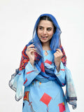 Imran Aftab Basant Mela Raw Silk Printed Stitched 3-Piece Suit-IARP 10