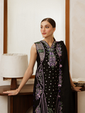 Mahnur Florence Luxury Lawn Embroidered Unstitched 3-Piece Suit-AALEEN
