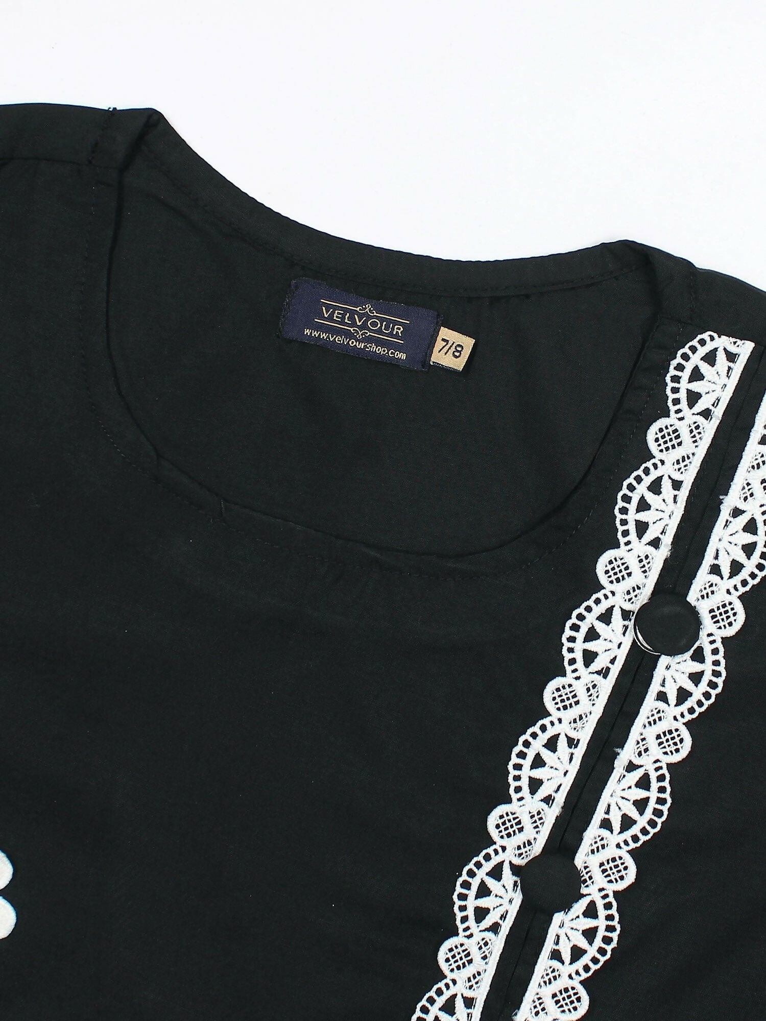 Velvour Girls Cotton Co-Ord Set-VG183-B