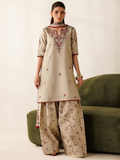 Panache Apparel Mistfall Vol II Cotton Embroidered Stitched Suit-Liora
