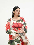 Imran Aftab Valentine's Day Raw Silk Printed Unstitched 3-Piece Suit-IAVD 03