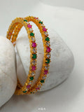 H&A Jewellery One Carat Bangles with Semi-Precious Stones