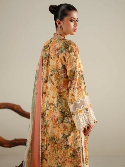 Binilyas Eres Bonita Viscose Embroidered Stitched 3-Piece Suit-1104-A