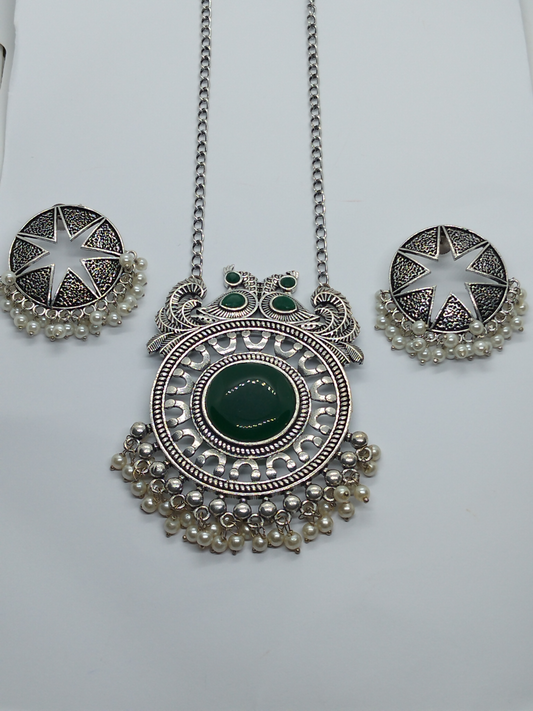 H&A Jewellery Oxidized Handmade Brass Mala