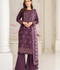 Panache Apparel Winter Whisper Khaddar Embroidered Stitched Suit-Snowfall