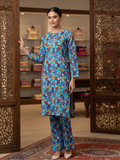 Bin Shaukat Cotton Cambric Printed Unstitched 2-Piece Suit