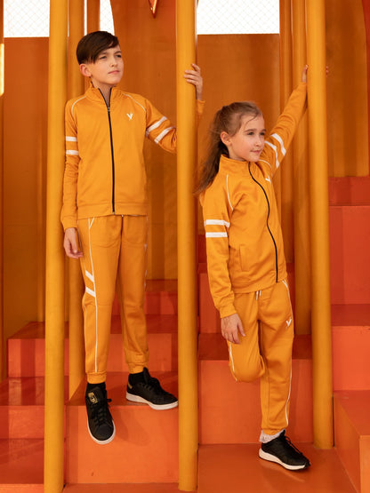 Velvour Fleece Mock Neck Tracksuit-VWT21-C