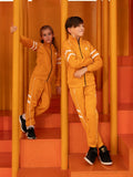 Velvour Fleece Mock Neck Tracksuit-VWT21-C