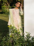Binilyas Lawn Embroidered Stitched 3-Piece Suit-236 - A