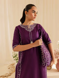 Mahnur Lawn Embroidered Stitched 2-Piece Suit-Petalina