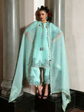 Hussain Rehar The Scent Luxury Pret SS'25 Raw Silk Embellished 3-Piece Suit-Mynt