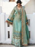 Hussain Rehar Darlings Festive'25 Organza Embroidered Unstitched 4-Piece Suit-Miraye
