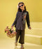 Velvour Girls Cotton Embroidered Co Ord Set-VG135-A