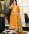 Zeephire Dhanak Embroidered Stitched 3-Piece Suit-Ifra