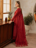 Mahnur Florence Luxury Lawn Embroidered Stitched 3-Piece Suit-Hoorain