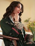 Mahnur Ember Lawn Embroidered Stitched 3-Piece Suit-EM-011