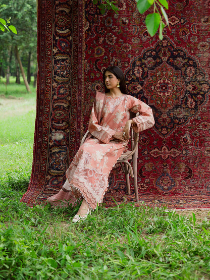 Parishay Rang e Sarma Khaddar Embroidered Stitched 3-Piece Suit-SAR-03