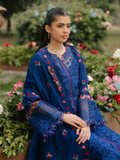 Binilyas Freesia Luxury Lawn Embroidered Unstitched 3-Piece Suit-106 - B