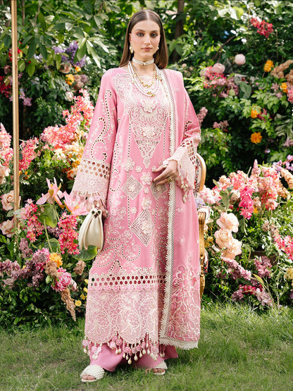 Mahnur Secret Garden Karandi Embroidered Unstitched 3-Piece Suit–SG-004
