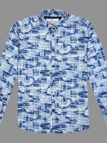 Jupiter Cotton Linen Color Pallet Shirt-11522