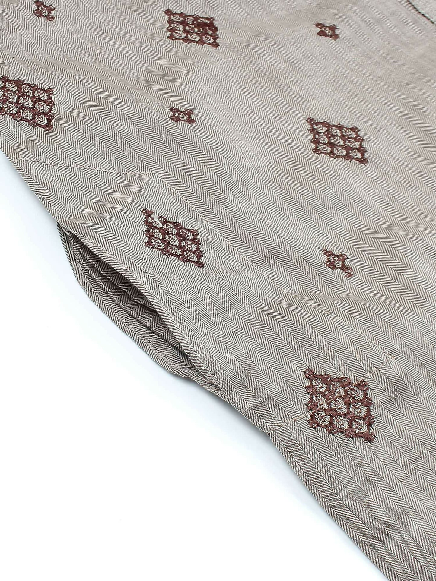 Velvour Boys Cotton Embroidered Stitched Kurta-VB196-K