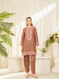 Panache Apparel Sunlit Essentials Cotton Lawn Embroidered Stitched Suit-Lush