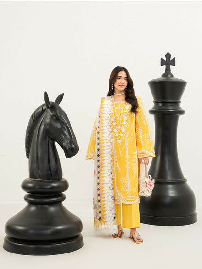 Mahnur Anaya Lawn Vol-1 Embroidered Unstitched 3-Piece Suit-ANA-019