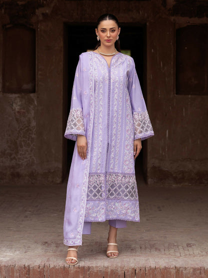 Panache Apparel Rang-e-Bahar Lawn Embroidered Stitched Suit-Zauar