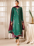 Panache Apparel Noore Eid Edit Raw Silk Embroidered Stitched Suit-Neelofer