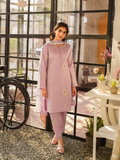 Panache Apparel Daily Essentials RTW Lawn Embroidered Stitched Suit-lilac