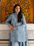 Blue Panache Apparel Noor Mahal Cotton Printed Stitched Suit-Zaanaya
