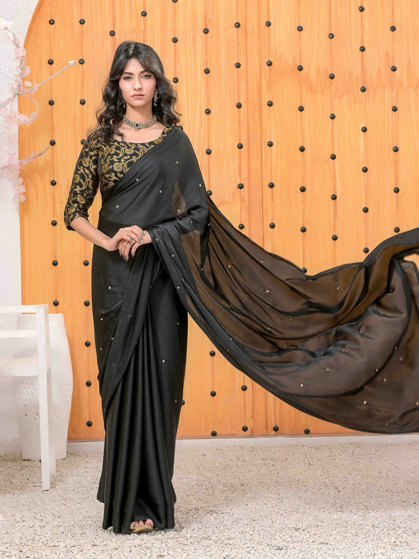 Ruby's Couture Ashiyana Silk Saree-Nisha