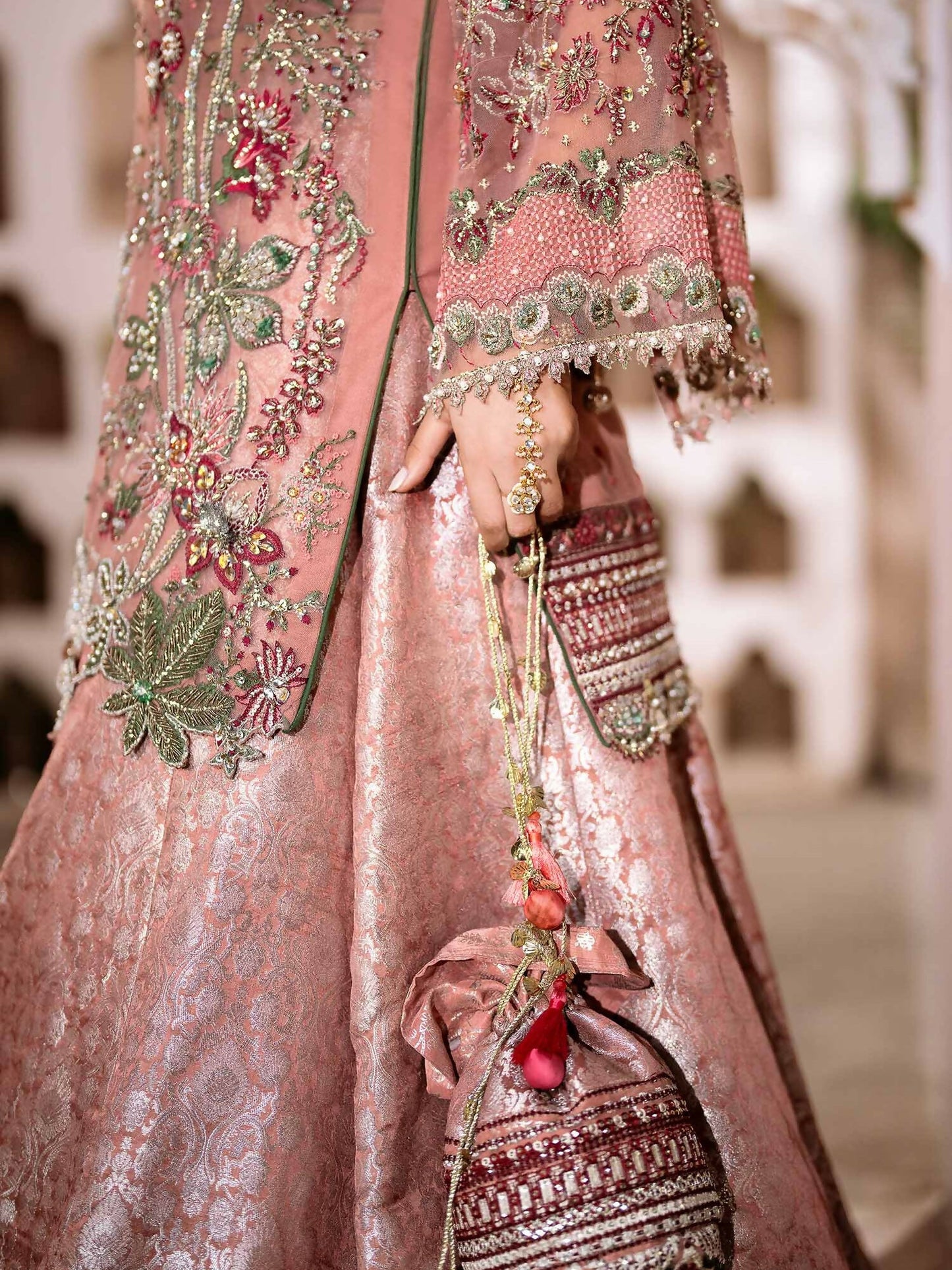 Shiza Hassan Shehnai Net Embellished Stitched 3-Piece Suit-Miral