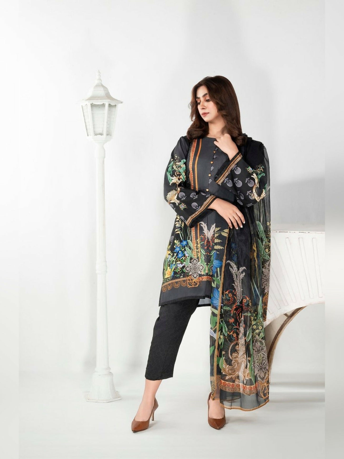 Imran Aftab Aura Summer Lawn Printed Unstitched 3-Piece Suit-IALC 01