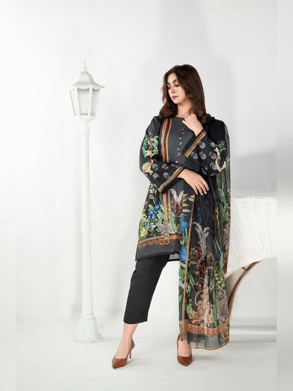 Imran Aftab Aura Summer Lawn Printed Unstitched 3-Piece Suit-IALC 01