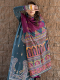 Binilyas Khaddar Embroidered Unstitched 3-Piece Suit-1913-A