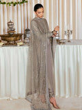 Hussain Rehar Moon In The Golden Cup Raw Silk Embellished Stitched 3-Piece Suit-Lucent