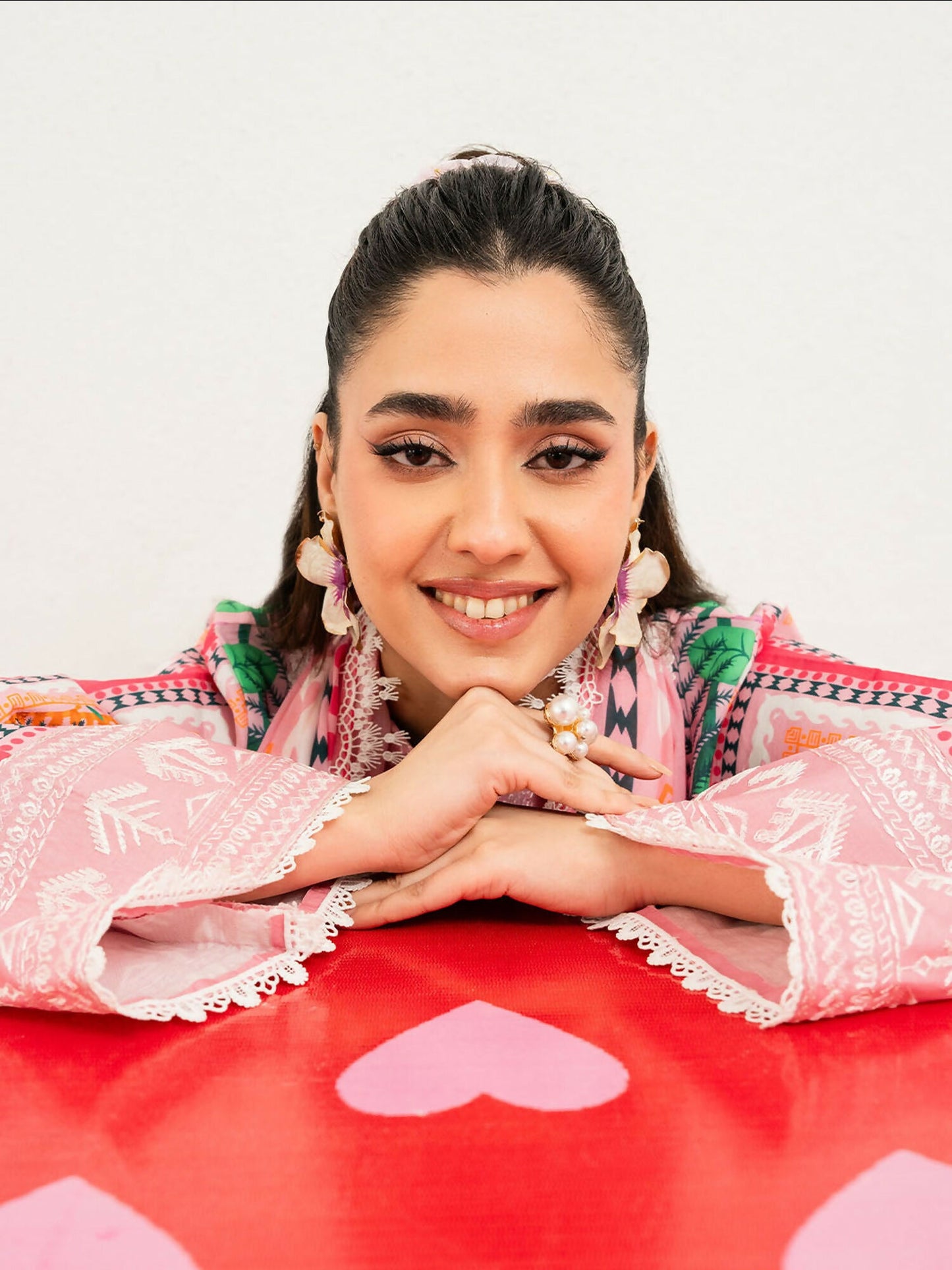 Mahnur Anaya Lawn Vol-1 Embroidered Unstitched 3-Piece Suit-ANA-008