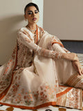 Hussain Rehar Basic Not Basic V Raw Silk Embellished Stitched 3-Piece Suit-Livid
