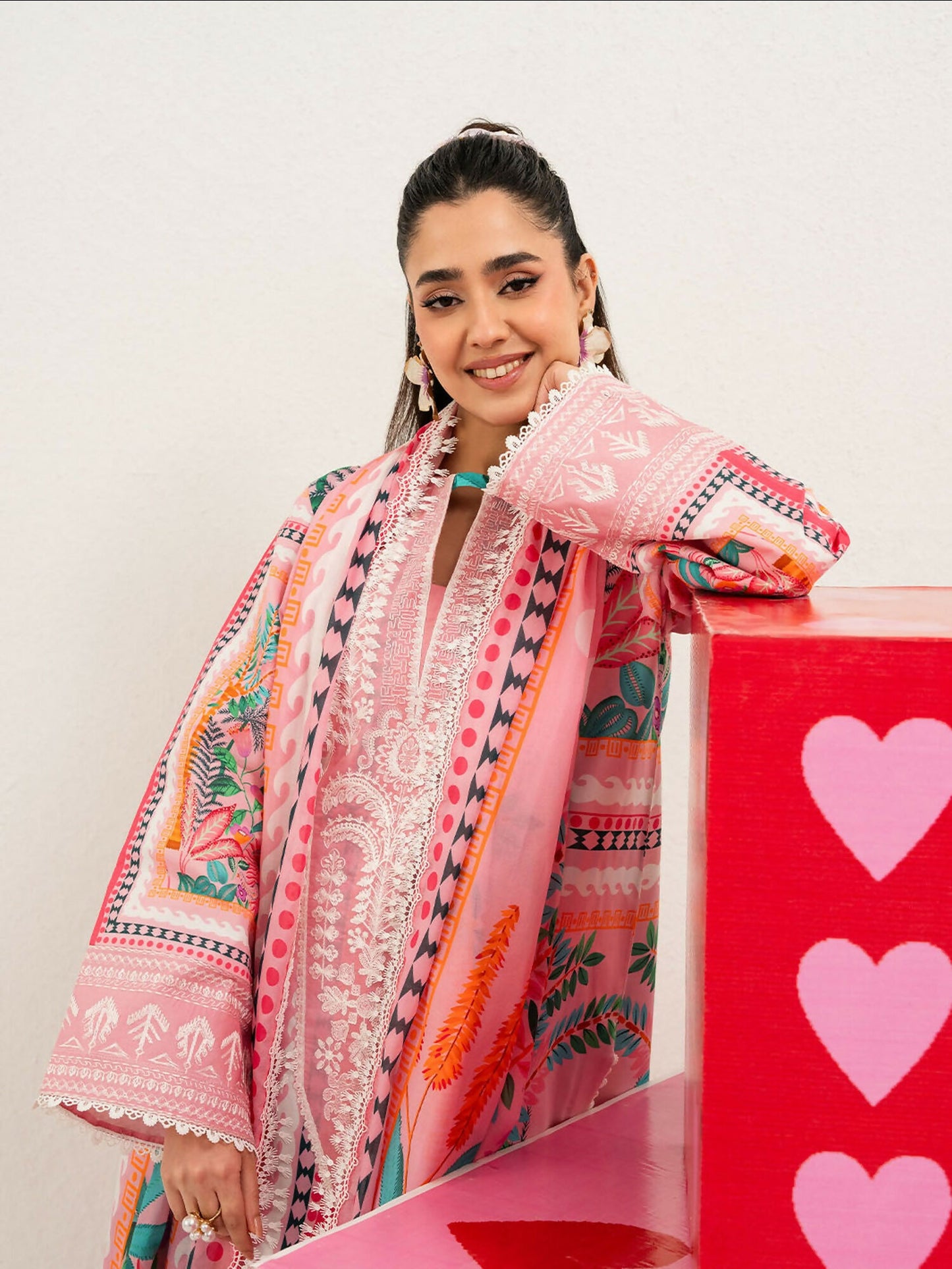 Mahnur Anaya Lawn Vol-1 Embroidered Unstitched 3-Piece Suit-ANA-008